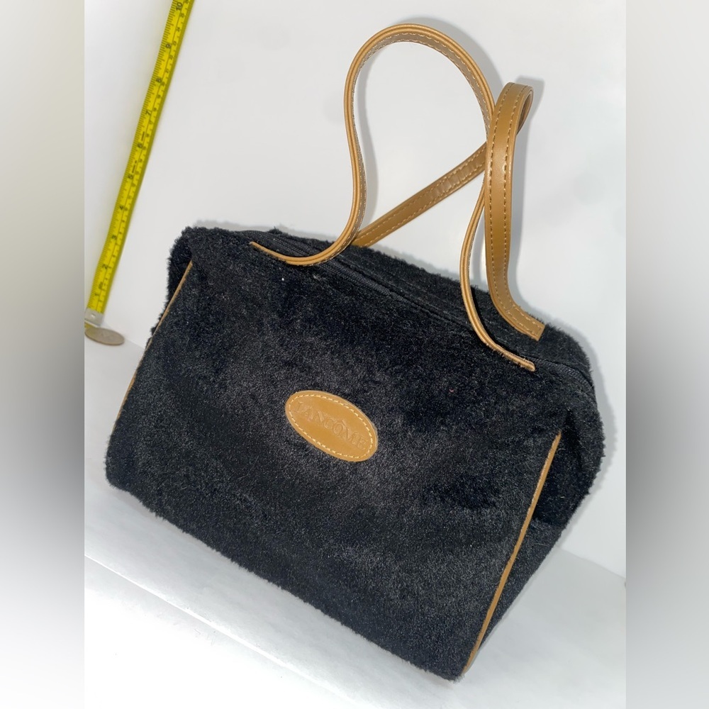 Lancome Black and Tan Women's Cosmetic Bag